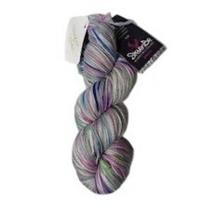 Wild Hare Fiber Studio Pinnacle Fingering Sock Yarn My Little Zebra Hand Dyed